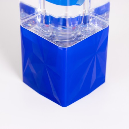 Lava-lamp "Bear" LED 2W from batteries 3haa blue 7x7x24 cm-4