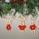 Set for creativity "Deer with different horns" (red snowflake), 5x9 cm, 7x9 cm, 9x9 cm