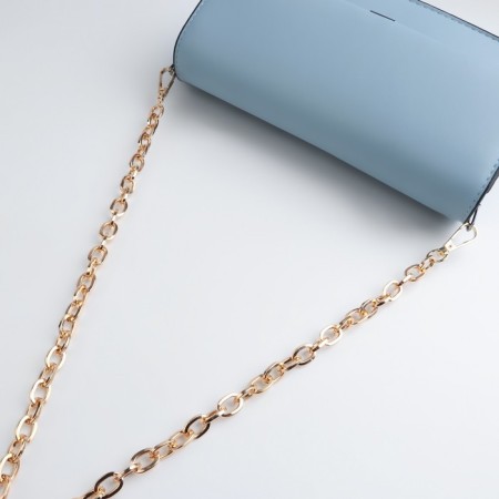 A chain for a bag, with carbines, 14 × 10 mm, 60 cm, gold color-2