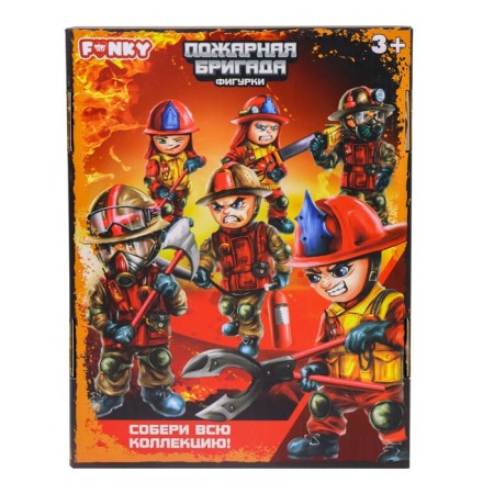 FUNKY TOYS figure "Firefighters, 8 cm, mix-2