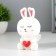 Nightlight "Angel Bunny" LED 1W 3x LR44 white 6x6.5x12cm Risalux