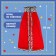 Carnival set “Important King”: cloak, Velcro crown, rod