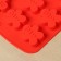 Baking uniform “Gingerbread man”, silicone, 32.5 × 21 × 1.5 cm, 24 cells, red color