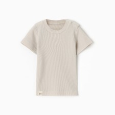 T-shirt T-shirt I am Basic Line, height 68-74 cm, milk
