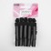 The castle automatic reflective for the zipper "Tractor", No. 5, 10 pcs, black color