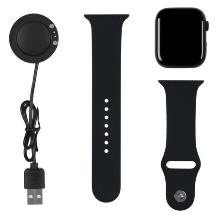 Smart watch T-Watch ONYX, 1.81 ", AMOLED, IP65, BT5.0, notifications, pulsometer, stepomer, black-4