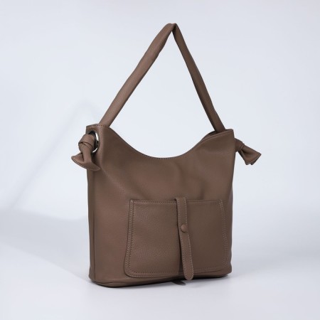 Board of lightning, 2 external pockets, brown color-2