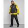 Ski costume male winter, size 48, yellow color