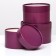 Set of hats 3 in 1, dark lilac, 16 x 10.5 x 9.13 x 8.5 cm