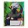 Naruto cage of 12 sheets in a cage, covering cardboard, varnish, offset block, mix
