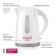 Electric kettle "Castle EK-1701M", plastic, 1.7 l, 1850 watts, white-gray color