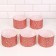 Paper forms for cupcake, muffins and cake "Flora Red" 124x90 mm (packing 1200 pcs)