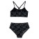 Knitted bathing suit for a girl, height 140 cm