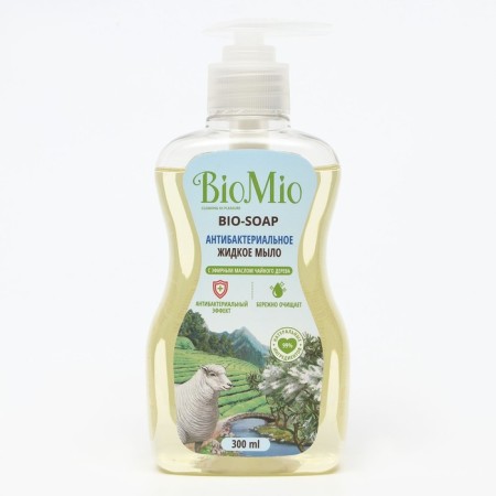 Antibacterial Liquid soap BIOMIO BIO-SoAP with tea tree oil, 300 ml-5