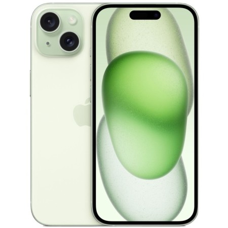 Smartphone Apple A3092 iPhone 15 128GB Green Monoblock 3G 4G 2SIM 6.1 "1179X2556 iOS 17 48MPIX 802.11