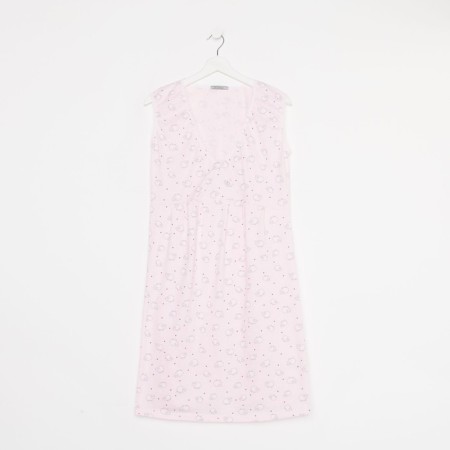 Night shirt for nursing, pink, size 52-2