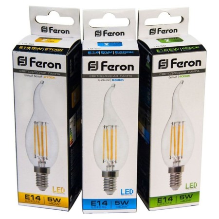 LED LED Feron, E14, 5 W, 230 V, white light-2