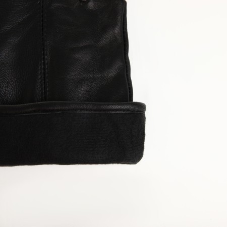 Female gloves, size XL, with insulation, black color-3