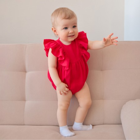 Body Children's Minaku, red color, height 68-74-1