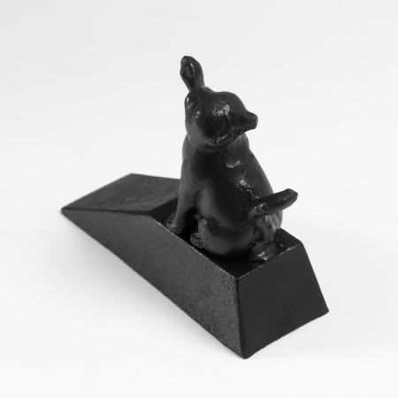 Stopper door cast iron "cat" 11x4x14 cm-2