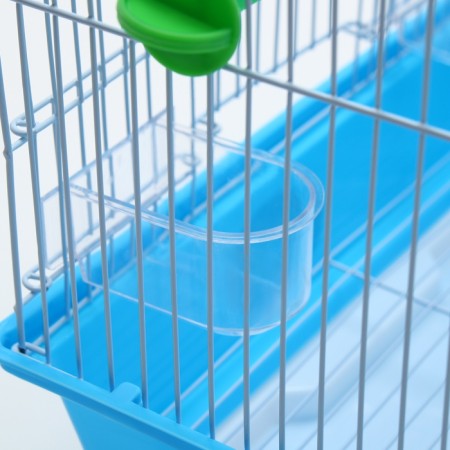 Poultry cell equipped BD-1/1D, 30 x 23 x 39 cm, blue (packing 12 pcs)-7