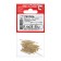 Nails Stroybat, finish, brass, 1.4x25 mm, 50 pcs
