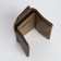 Women's wallet on a magnet, brown color