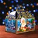 Gift box "Santa Claus and Snow Maiden" 18.5 x 12.5 x 19 cm