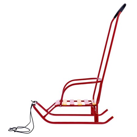 Sled "breeze 2", red color-1