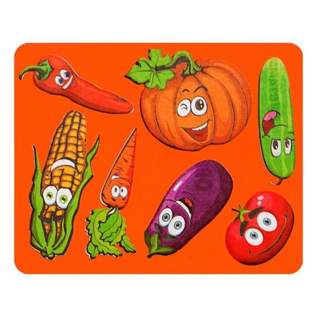 Stencil for drawing "vegetables", euro suspension, mix-1