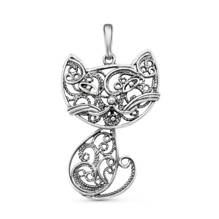 Suspension "cat" openwork, echoing with oxidation