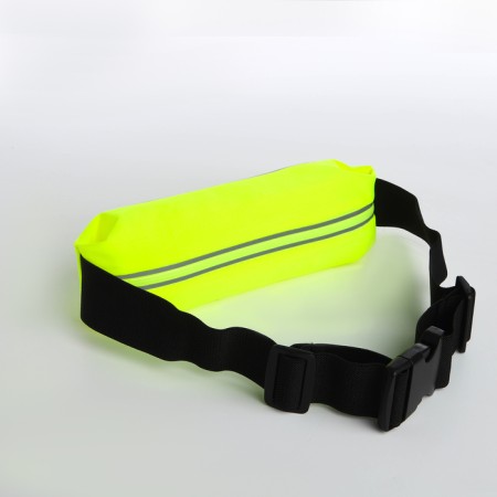 Board belt on a zipper, reflective elements, yellow color-2