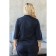 Female jacket, size 50, blue color