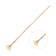 Fan brush "Sonnet" No. 4, stubble, long handle