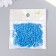 Round beads 6/0 "Northern Lights" (blue) 20 g
