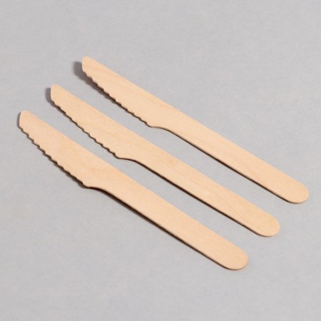 Wooden knives, 12 pcs-1