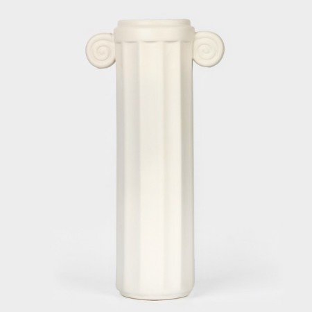 Vase for flowers decorative "Greek column" 31.5 x 15 x 9 cm