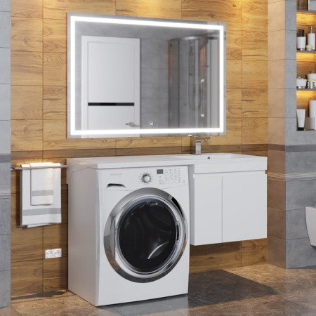Tumbling for the washing machine Uperwood Magenta, 60 cm, suspended, white, with doors-2