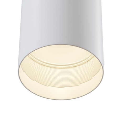 Technical C033WL-01W, GU10, 1x50 W, 60x60x100 mm, white lamp-1