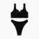 Swimsuit female separate minku color black rr 48