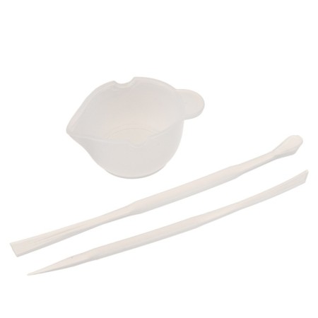 Set for creativity, silicone glass, spoon, wand "Creative"