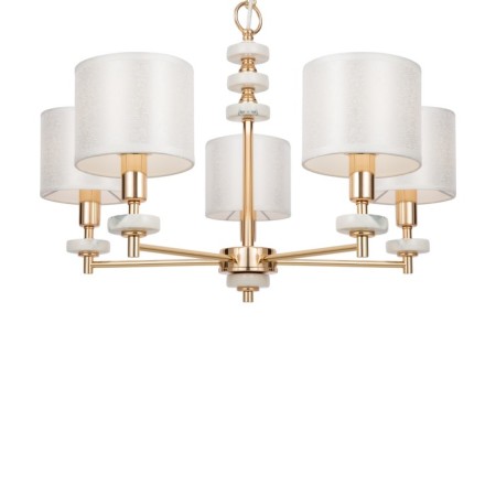 Caustra Freya FR5015PL-05G Tiana, 620x620x1440 mm, E14, 5x40W, color gold-8
