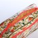Cosmetic bag with lightning, beige/yellow/pink color