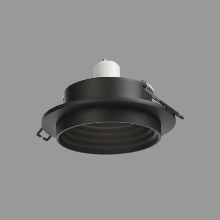 Builtrous lamp Elektrostandard, Senso, 90x90x30 mm, GU10, black color-3