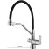 Kitchen mixer D&K RHEIN.MARX DA1391901, single -leaf, chrome/black