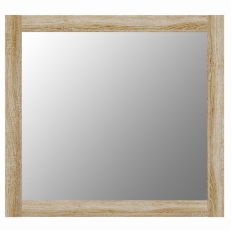 Square wall mirror "Sirius", 782 × 782 mm, sonoma oak color-2