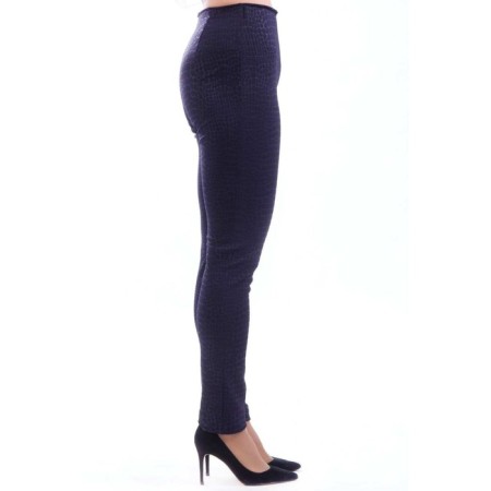 Female trousers, size 42, blue color-2
