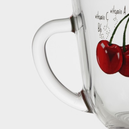 Glass Glass "Useful Fruits", 200 ml, mix-13