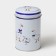 Bank with a lid for bulk products "geese", 1.1 l, d = 9.9 cm, round