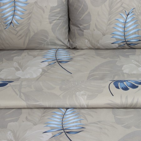 KPB SCHOO and I TROPICAL FOREST 143*215CM-2pcs, 215*220cm, 50*70cm-2pcs, Kolisatin, 80g/m²-1